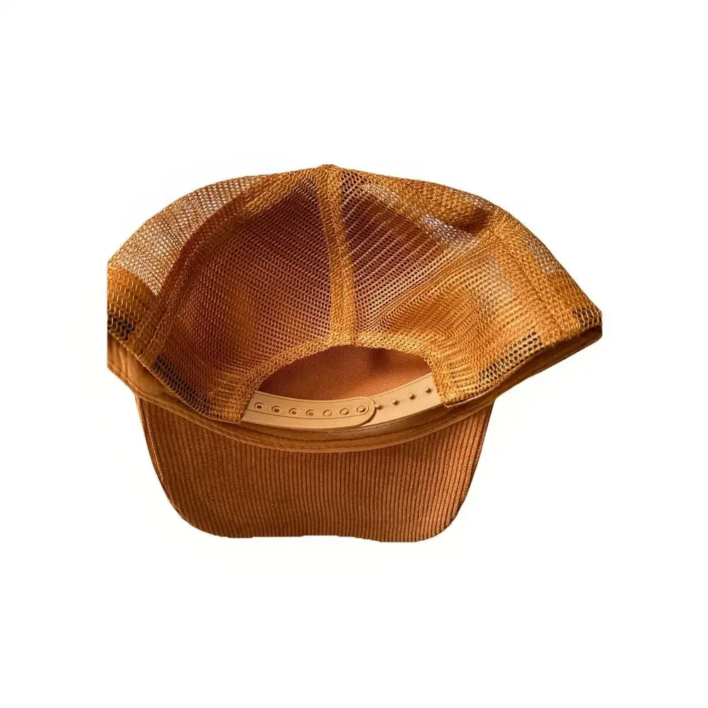 Chaos & Kindness Trucker Hat‎ Burnt Orange Adjustable Mesh Back Men's One Size